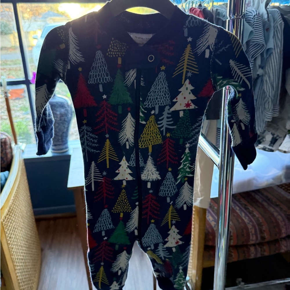 Hanna Andersson Kids Pajamas - Multicolor Tree Print